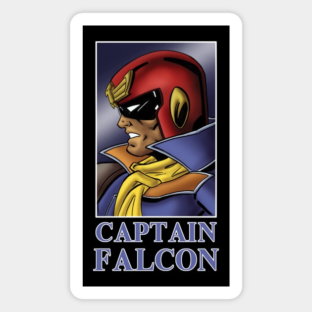 Captain Falcon Magnet by GetSLACK